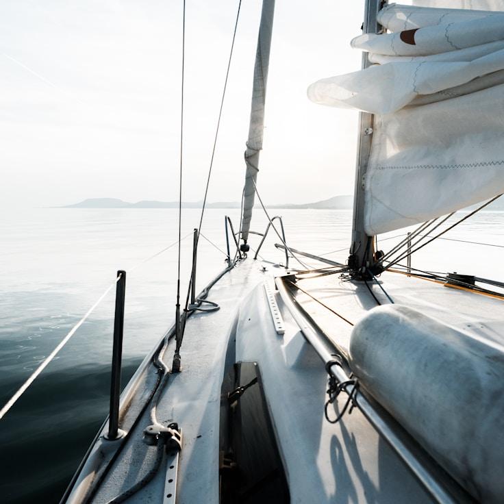 Yachting lifestyle scene